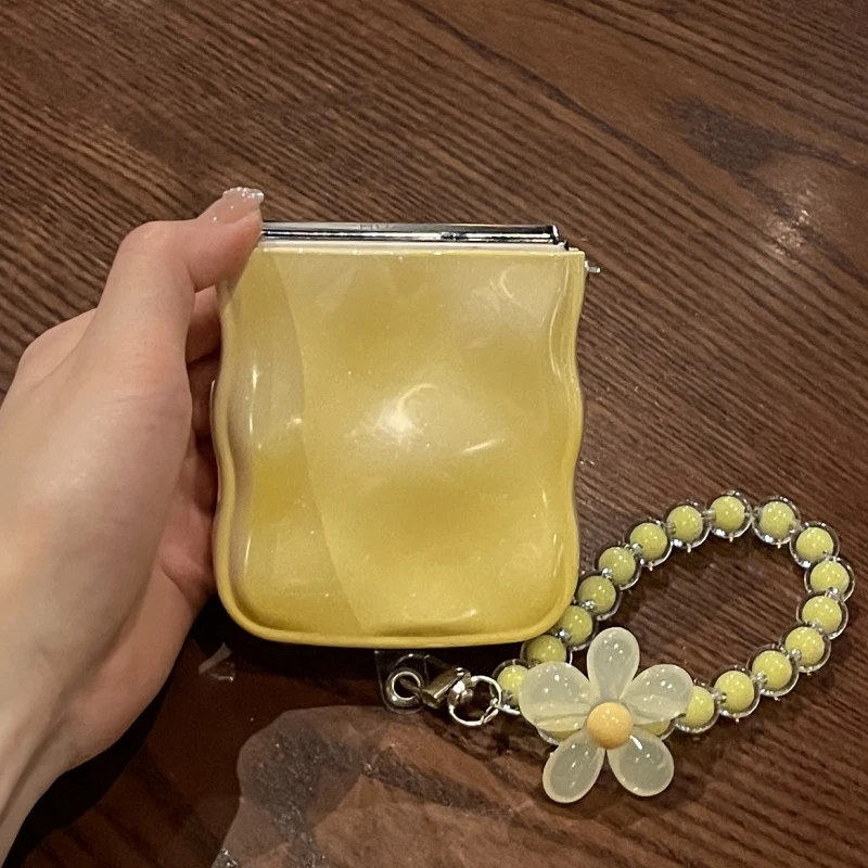 适用华为pocket2手机壳新款折叠屏pockets波纹扭扭边p50pocket