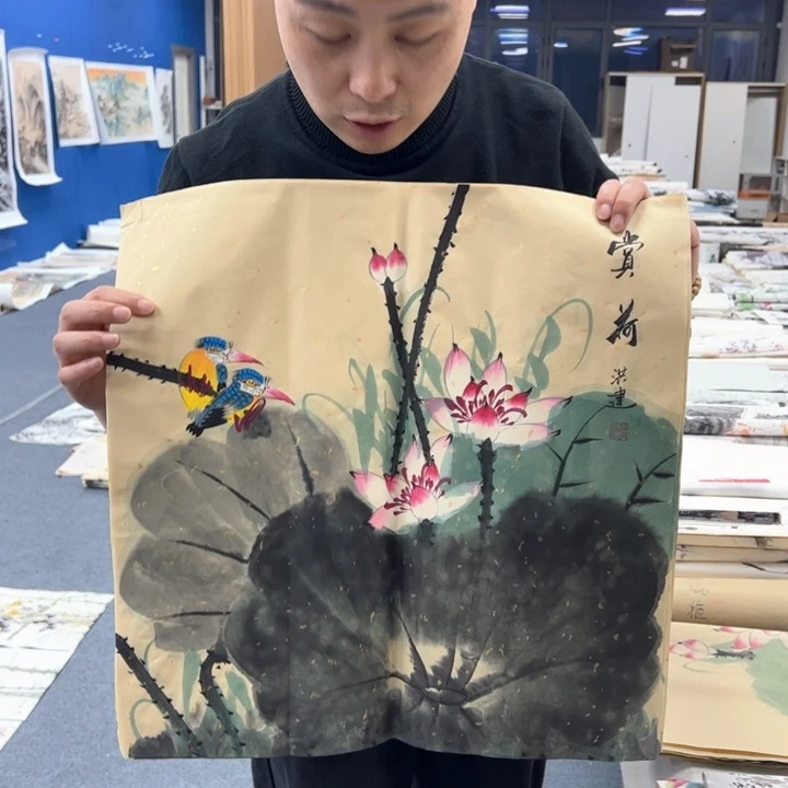 国画纯手绘作品欣赏图