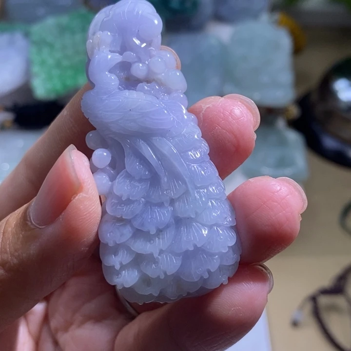 【闪购商品】颈饰未镶嵌翡翠凤凰