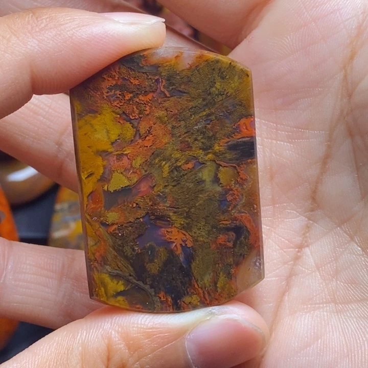 玛瑙/玉髓吊坠(不含链)未镶嵌用***1