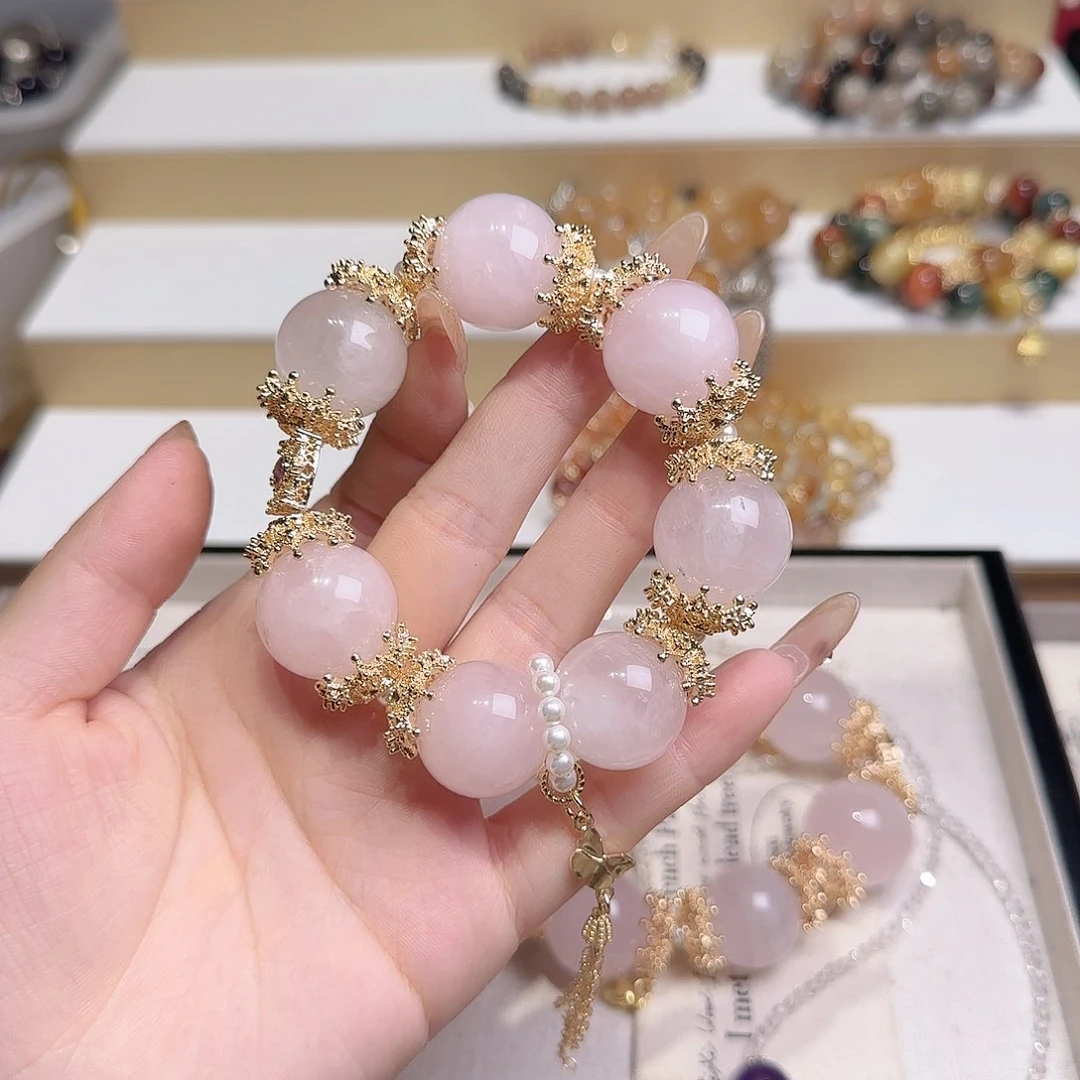 水晶手链未镶嵌把