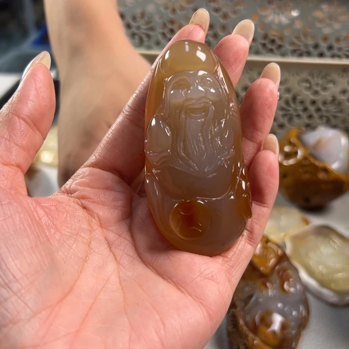 玛瑙/玉髓吊坠(不含链)未镶嵌