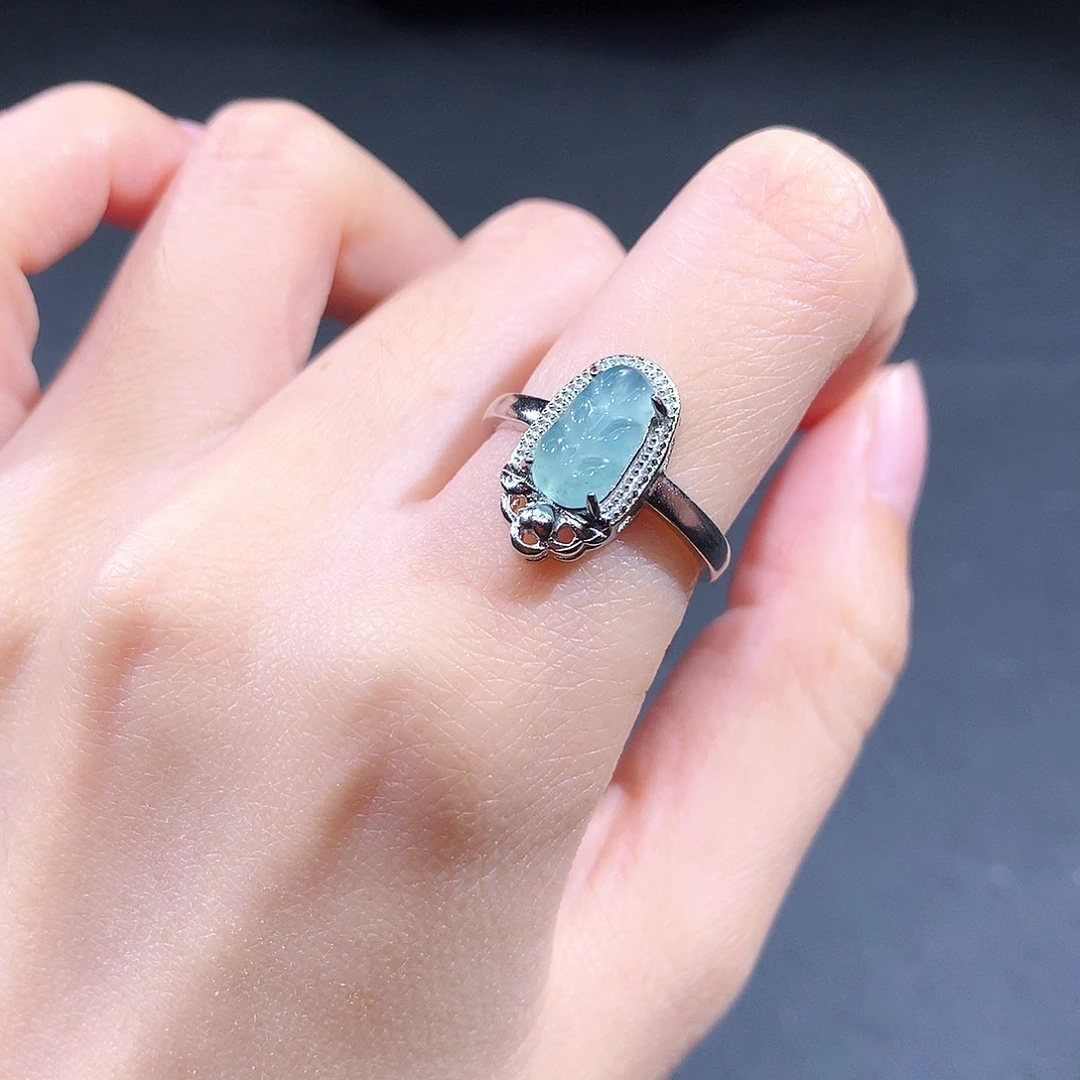 未镶嵌戒指翡翠翡翠