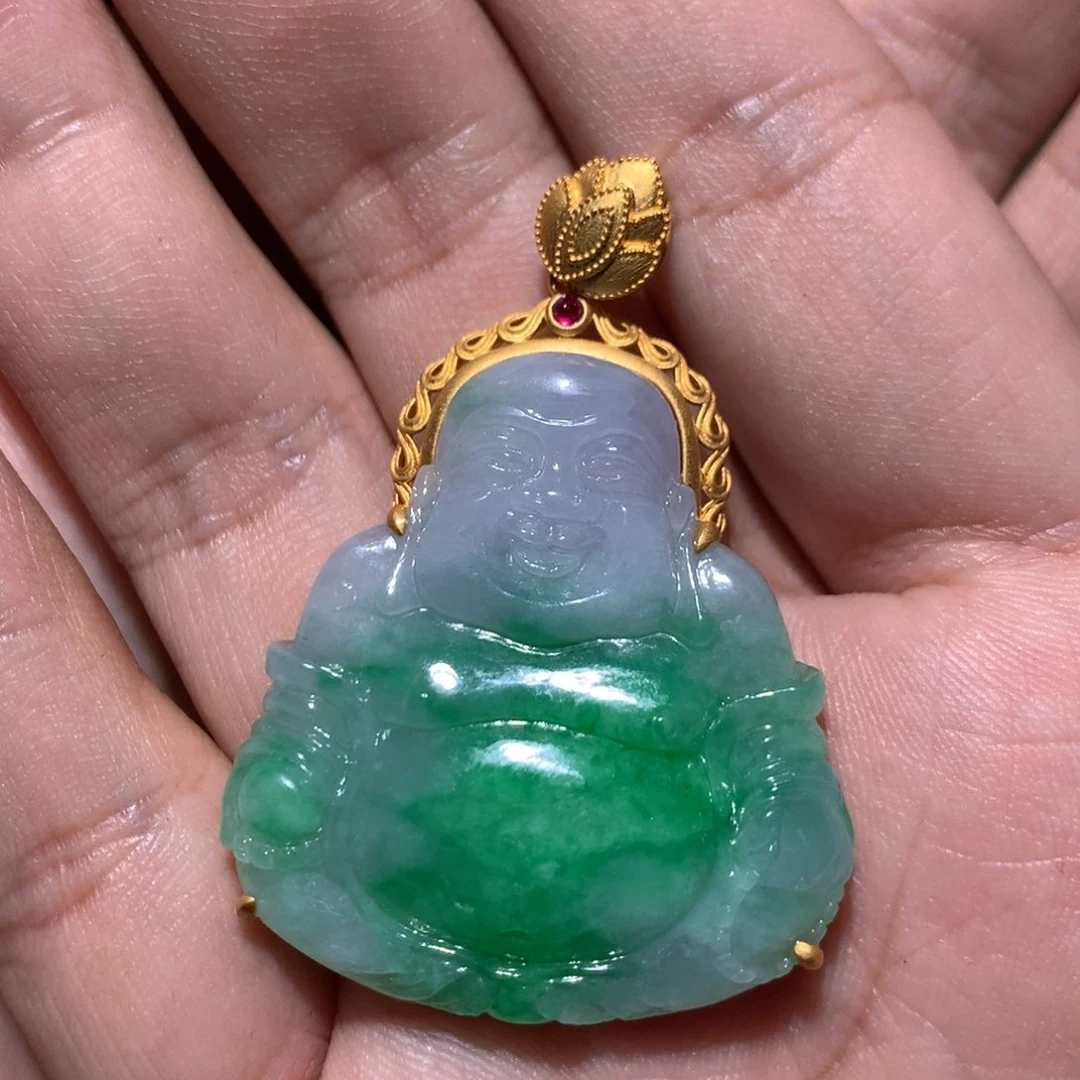 翡翠挂件合金何*飞