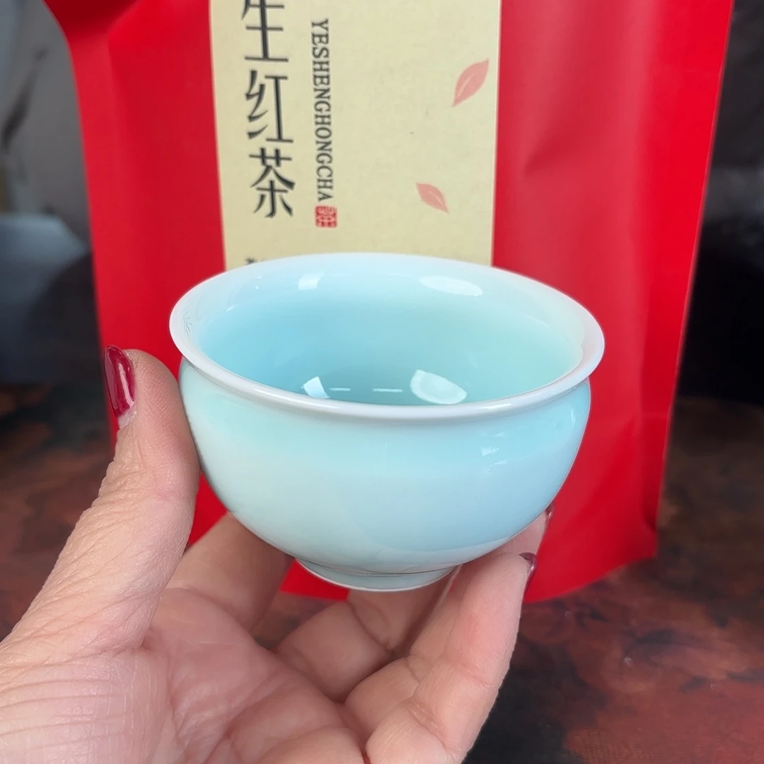 龙泉云间青瓷小米茶器