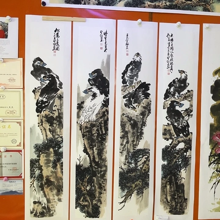 国画张圣敏先生纯手绘作品