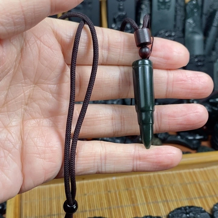 和田玉（青玉）未镶嵌颈饰