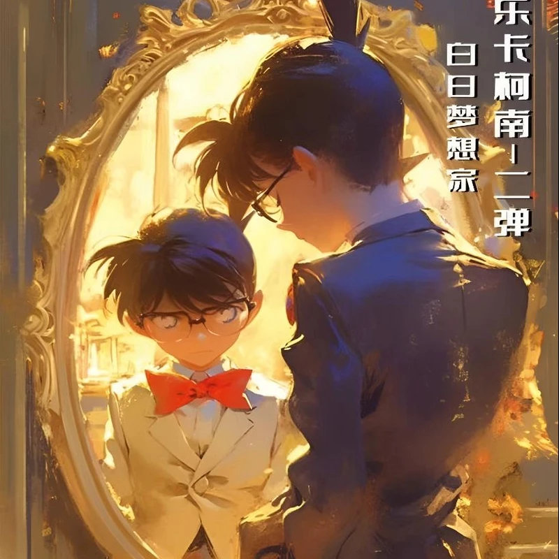 小柒【乐卡文创】百日梦想家柯南色纸第二弹二创收藏卡牌(默认代拆