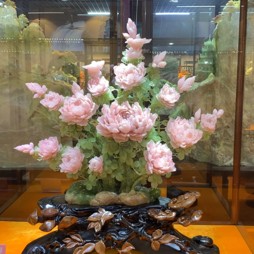 【闪购商品】未镶嵌蛇纹石玉摆件覆膜