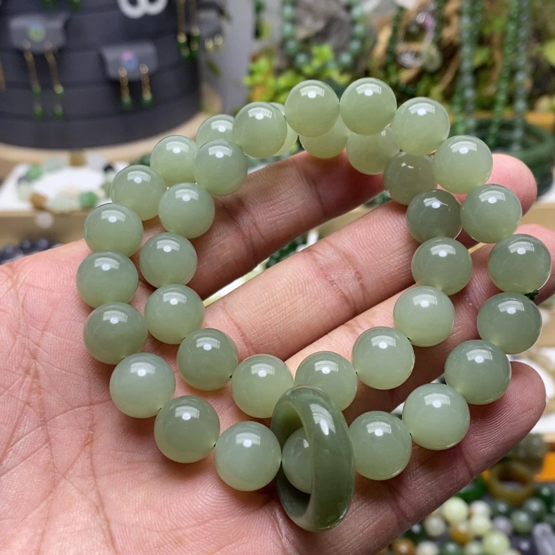 和田玉手链未镶嵌鹏*勒定制款 不退换