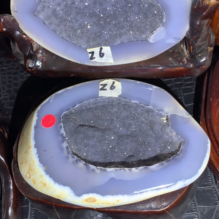 水晶福利彩晶盆未镶嵌