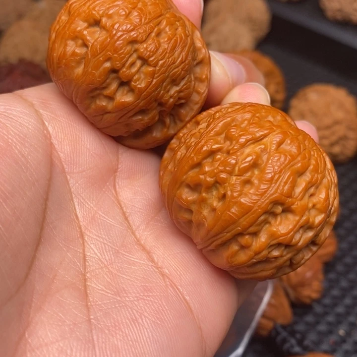 吊坠文玩核桃秦岭野生52