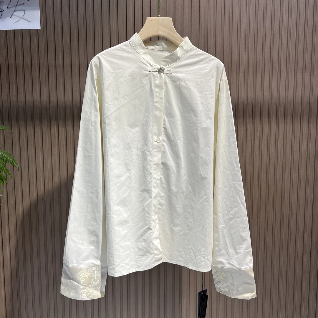 2617袖口提花衬衫