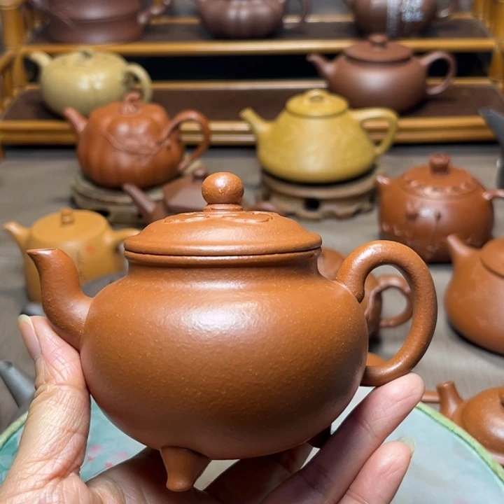 茶壶紫砂手工制作