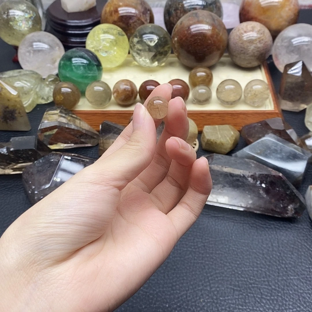 未镶嵌水晶珠宝半成品22水晶石