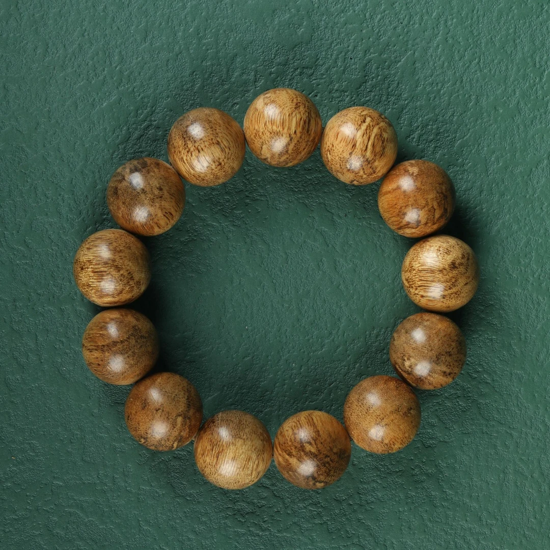 汇安 沉香西马沉香30克18mm手串单圈 花香蜜韵醇厚 正区天然