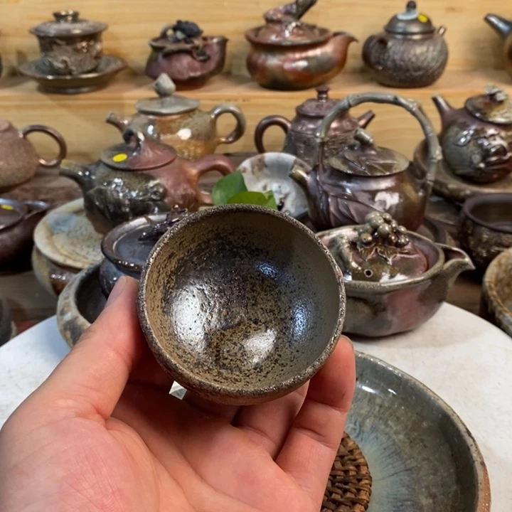 杯柴烧手工制作工艺