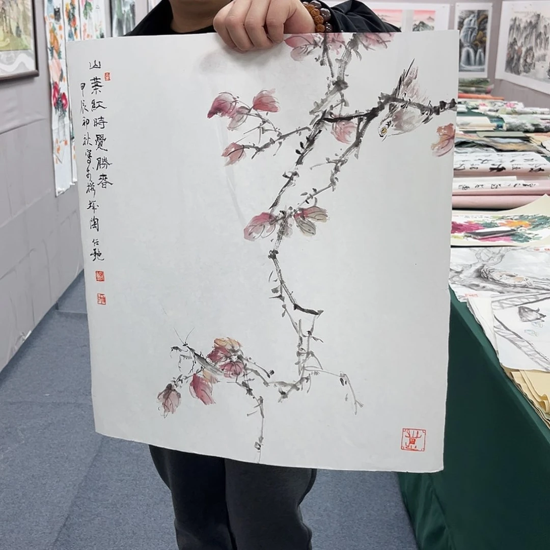 国画宣纸国画作品纯手绘