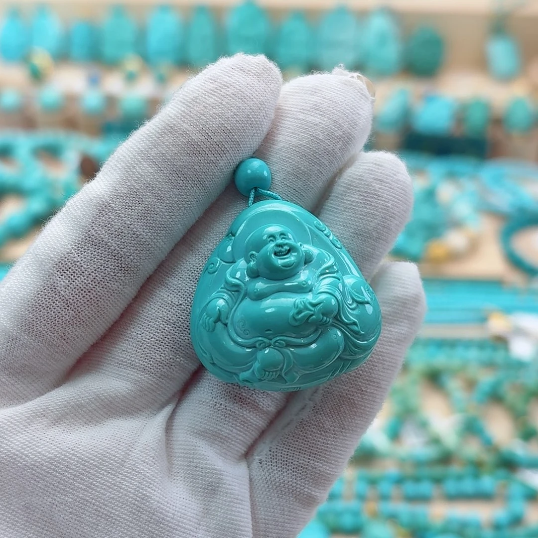 绿松石未镶嵌珠宝奇石