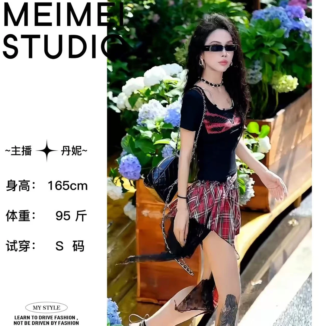 MEIMEI STUDIO  夏季欧货新款时尚百搭辣妹短袖272-30573159