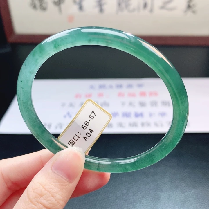 翡翠未镶嵌手镯翡翠手镯43