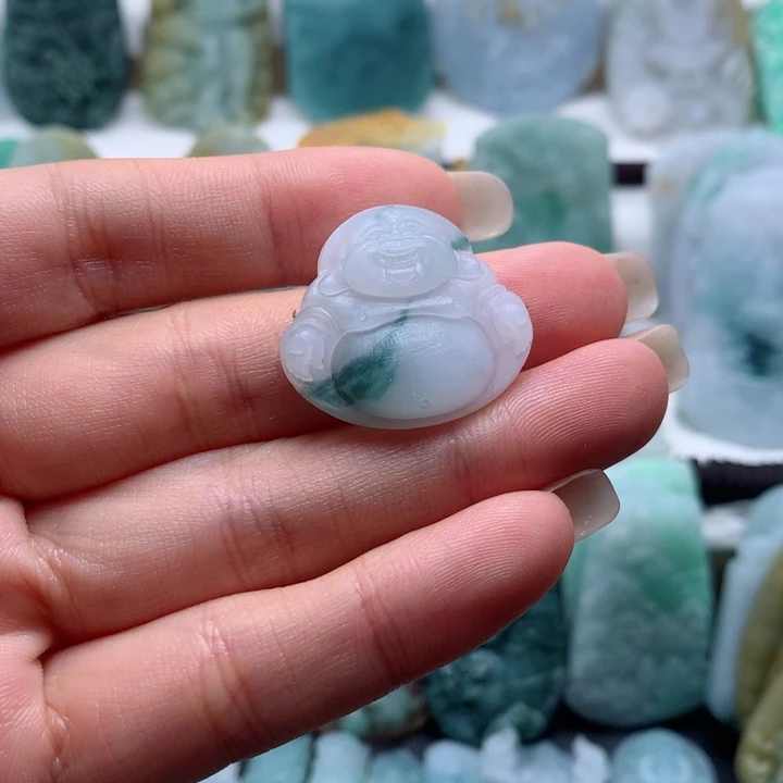 定制翡翠未镶嵌佛公