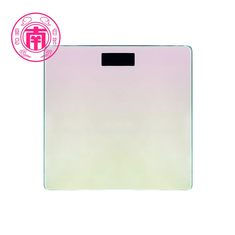 家用小巧便携智能体重秤钢化玻璃简约时尚