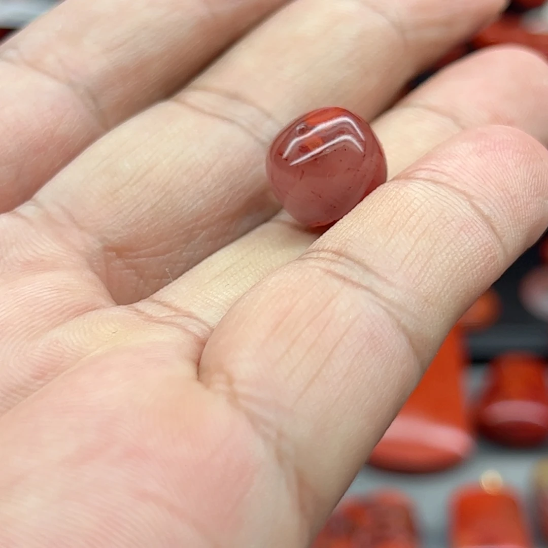 南红玛瑙单珠未镶嵌还***、