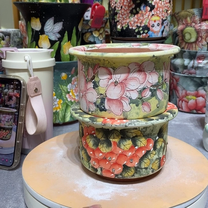 景德镇艺术手绘作品