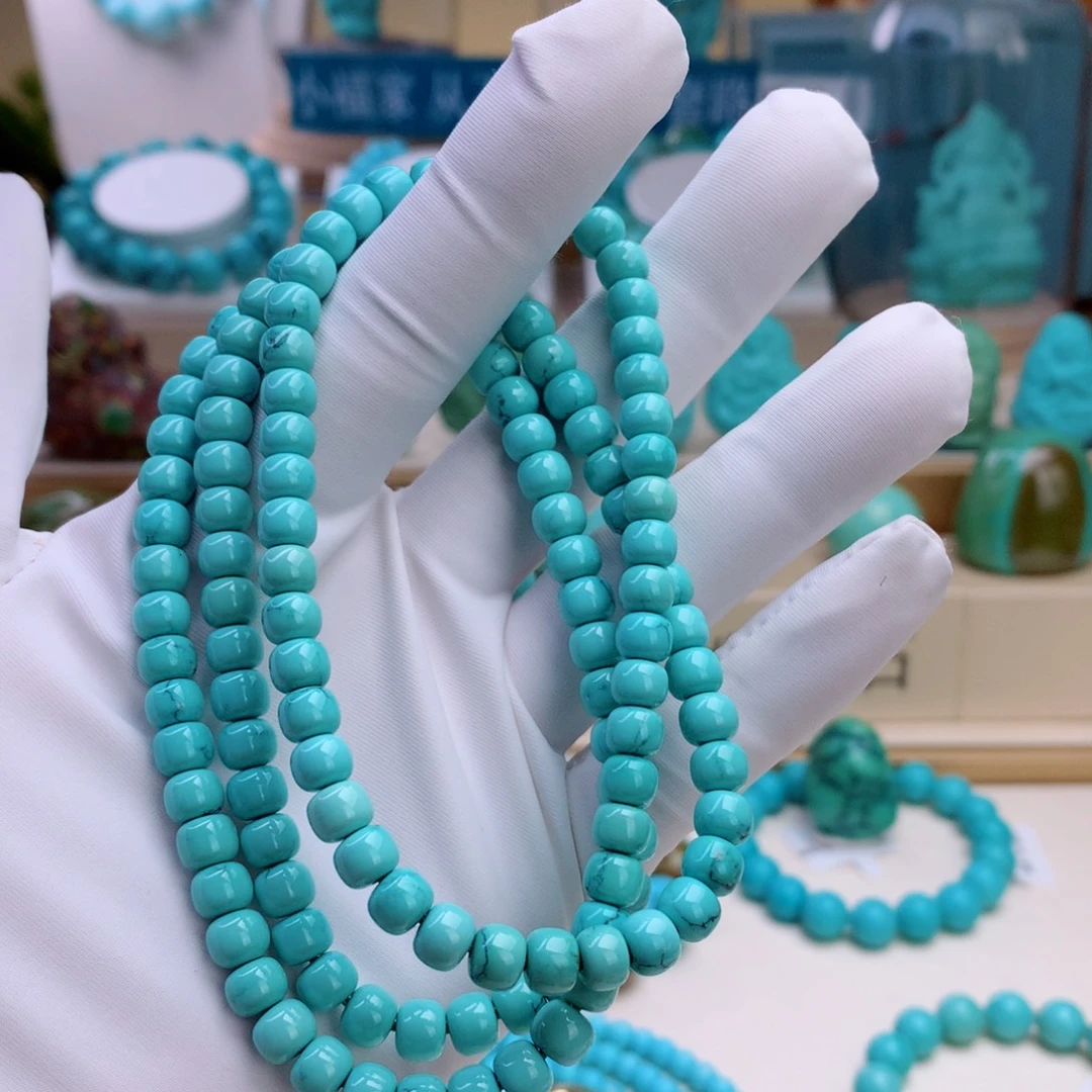 绿松石未镶嵌挂件