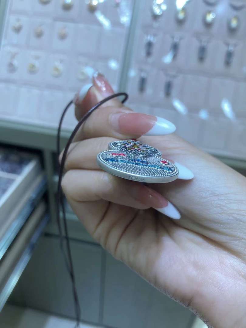 吊坠足银 足银999.9复古花丝葫芦