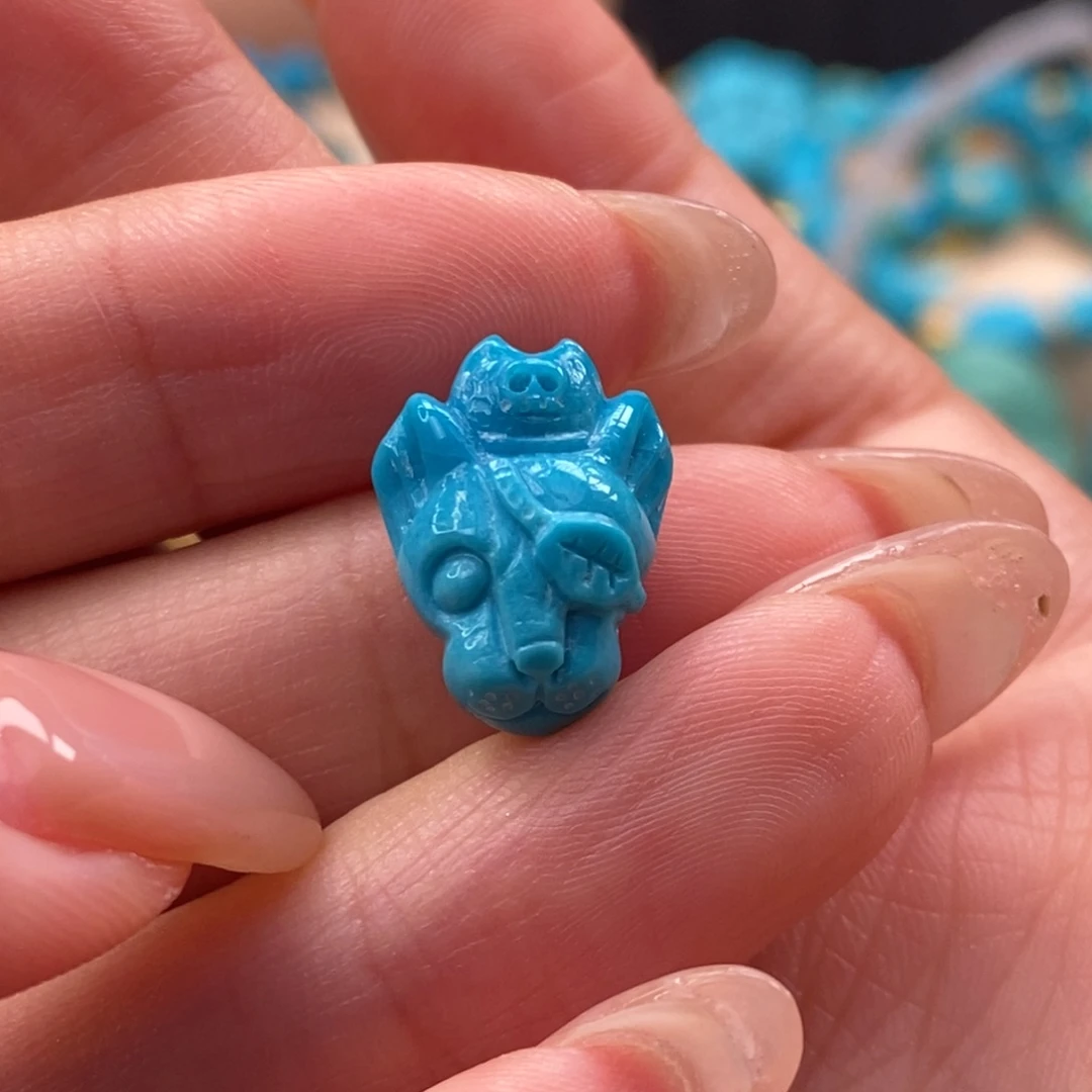 未镶嵌绿松石挂件