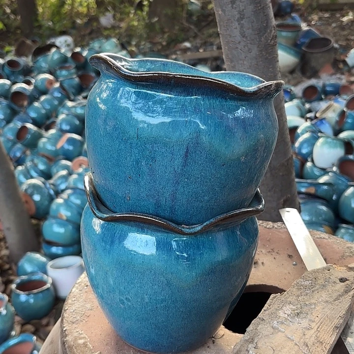 高度17厘米口17厘米瑕疵