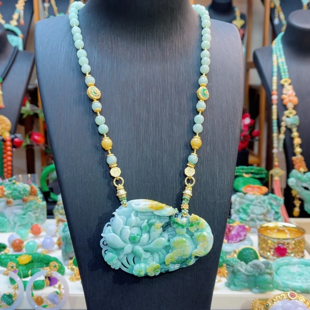 翡翠颈饰合金48小时鉴赏期