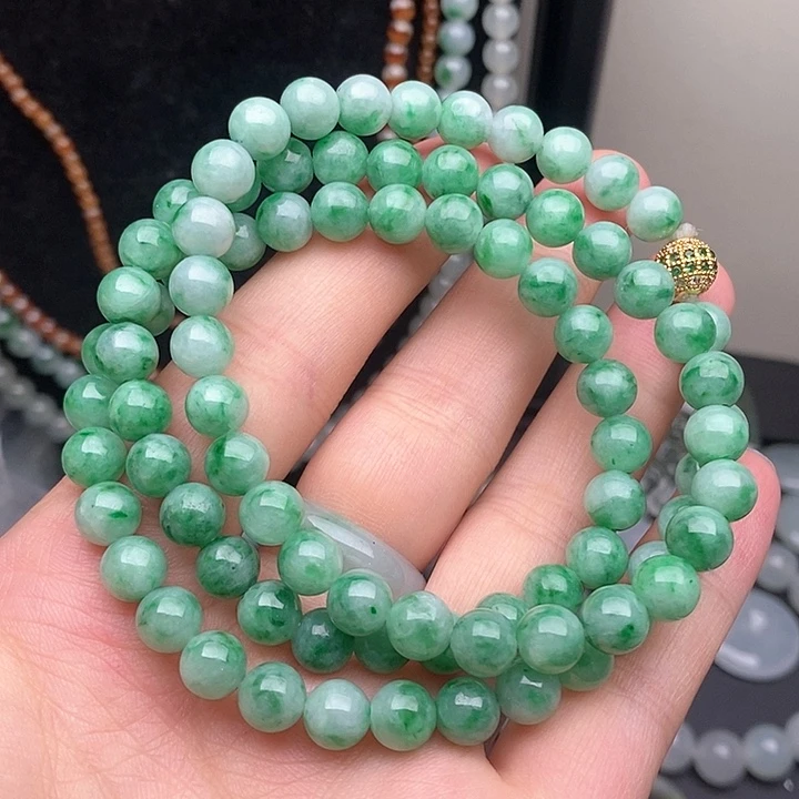 定制翡翠未镶嵌卡7.7