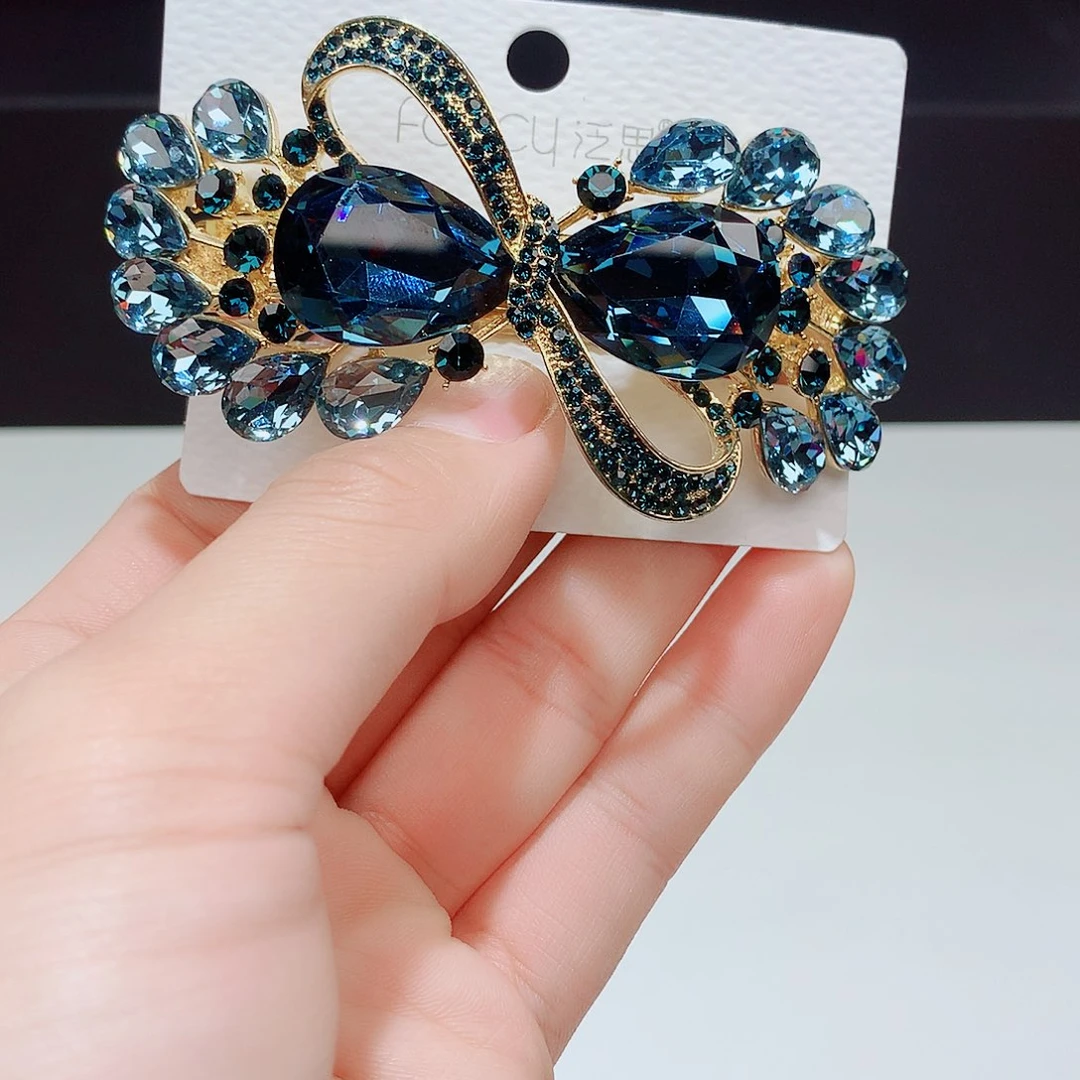 布艺铁合金发饰好看