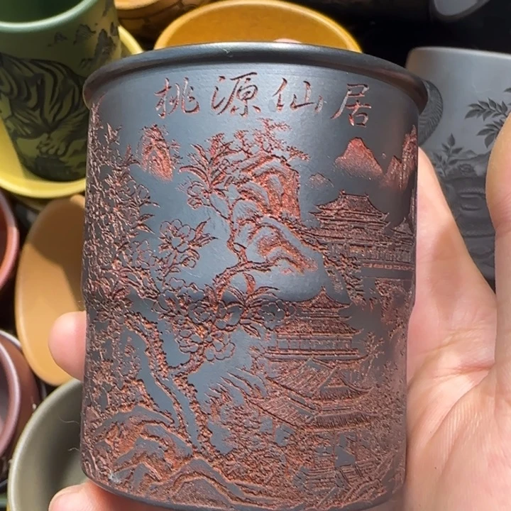 茶杯紫砂全手工制作工艺