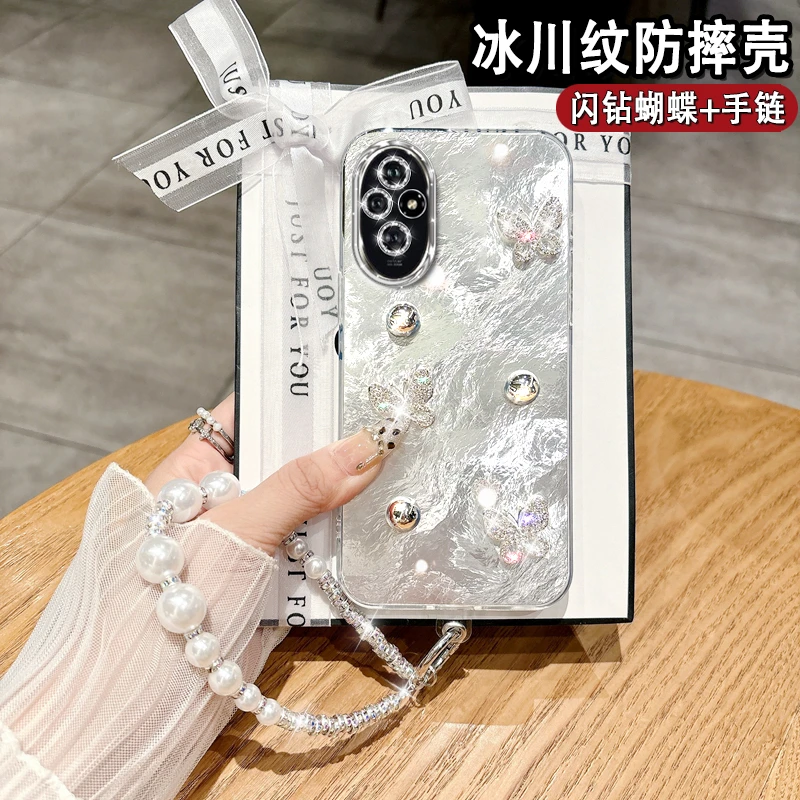 荣耀200手机壳网红创意200pro全包ELI-AN00带镜头膜honor100Pro硬