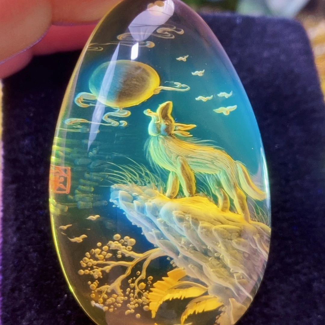 【闪购商品】金珀吊坠(不含链)未镶嵌