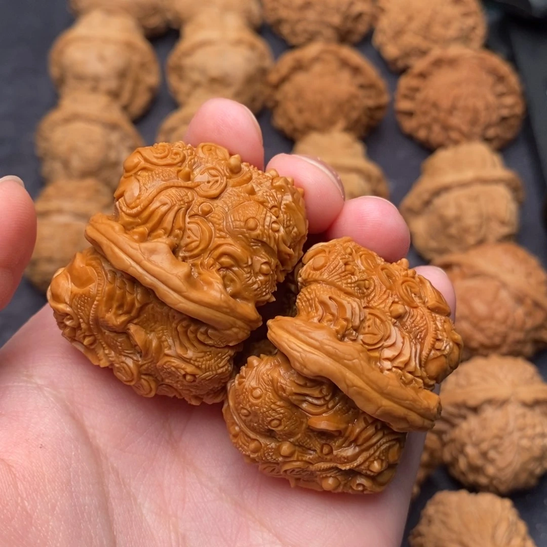 文玩核桃吊坠《**》金蟾