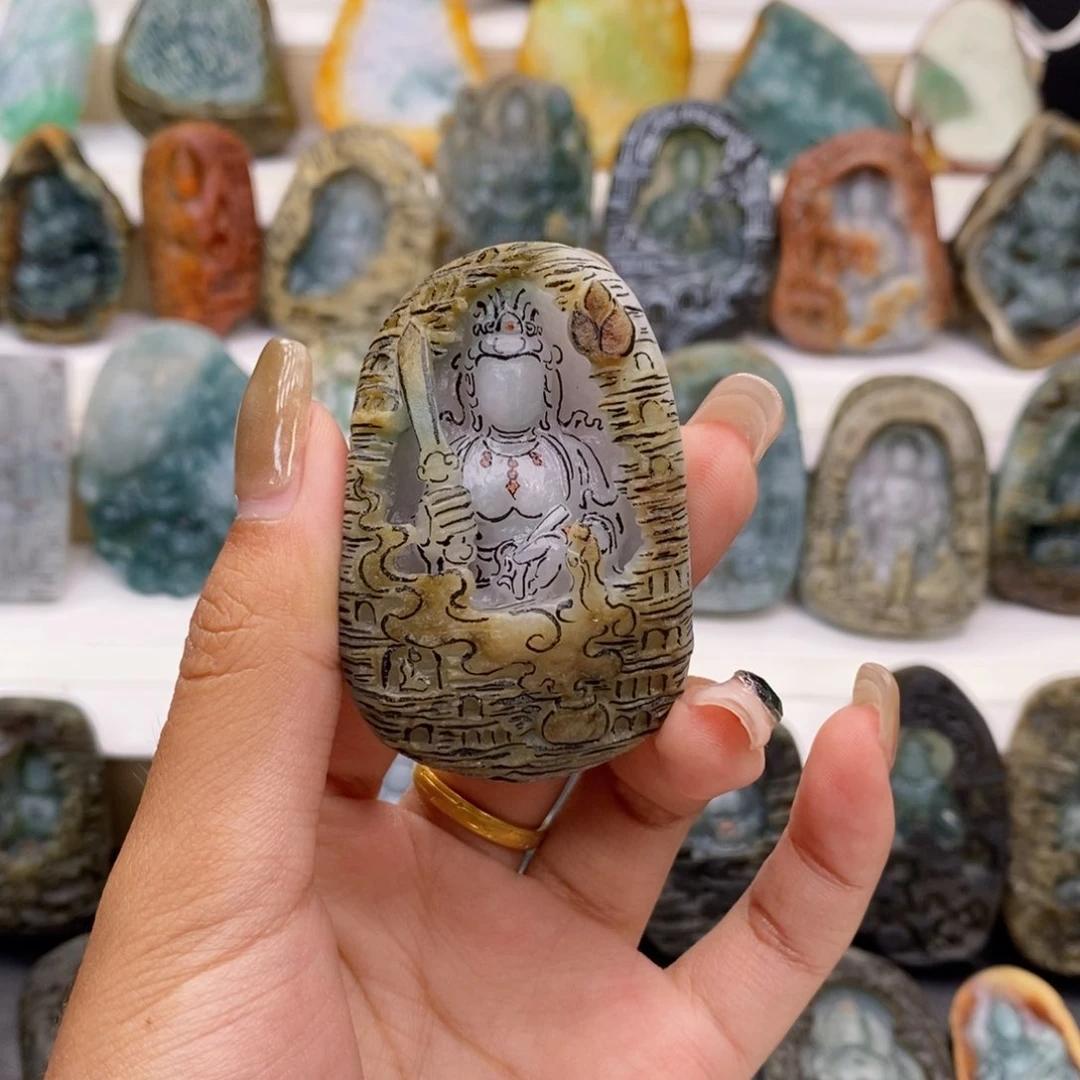 士*定制翡翠吊坠