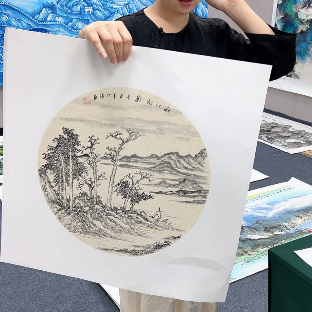 国画宣纸国画纯手绘作品
