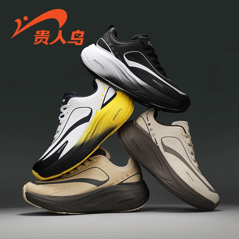 贵人鸟男鞋秋季新款软底跑鞋缓震防泼水运动鞋耐磨户外防滑百搭