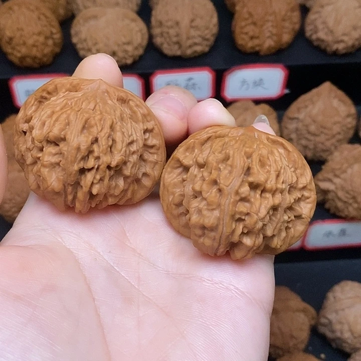 文玩核桃把件楼子46有修