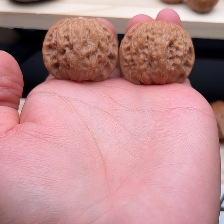 有***矣把件文玩核桃38正磨