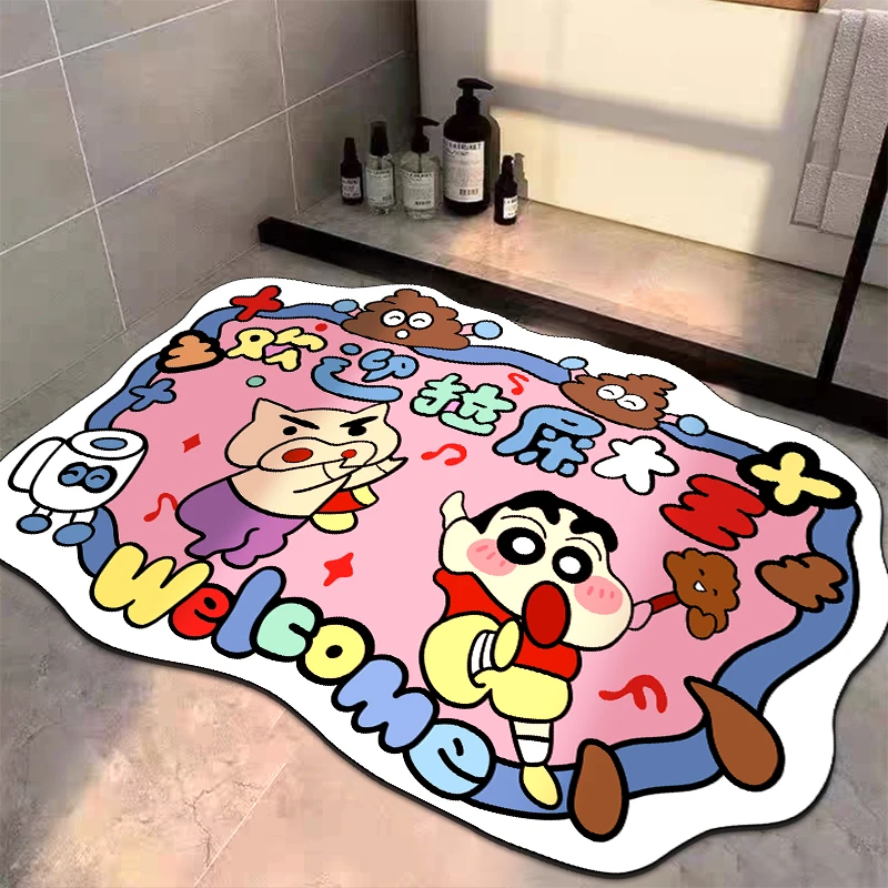 170-【40*60±2cm】防滑吸水地垫卫生间厕所浴室门口家用异型脚垫