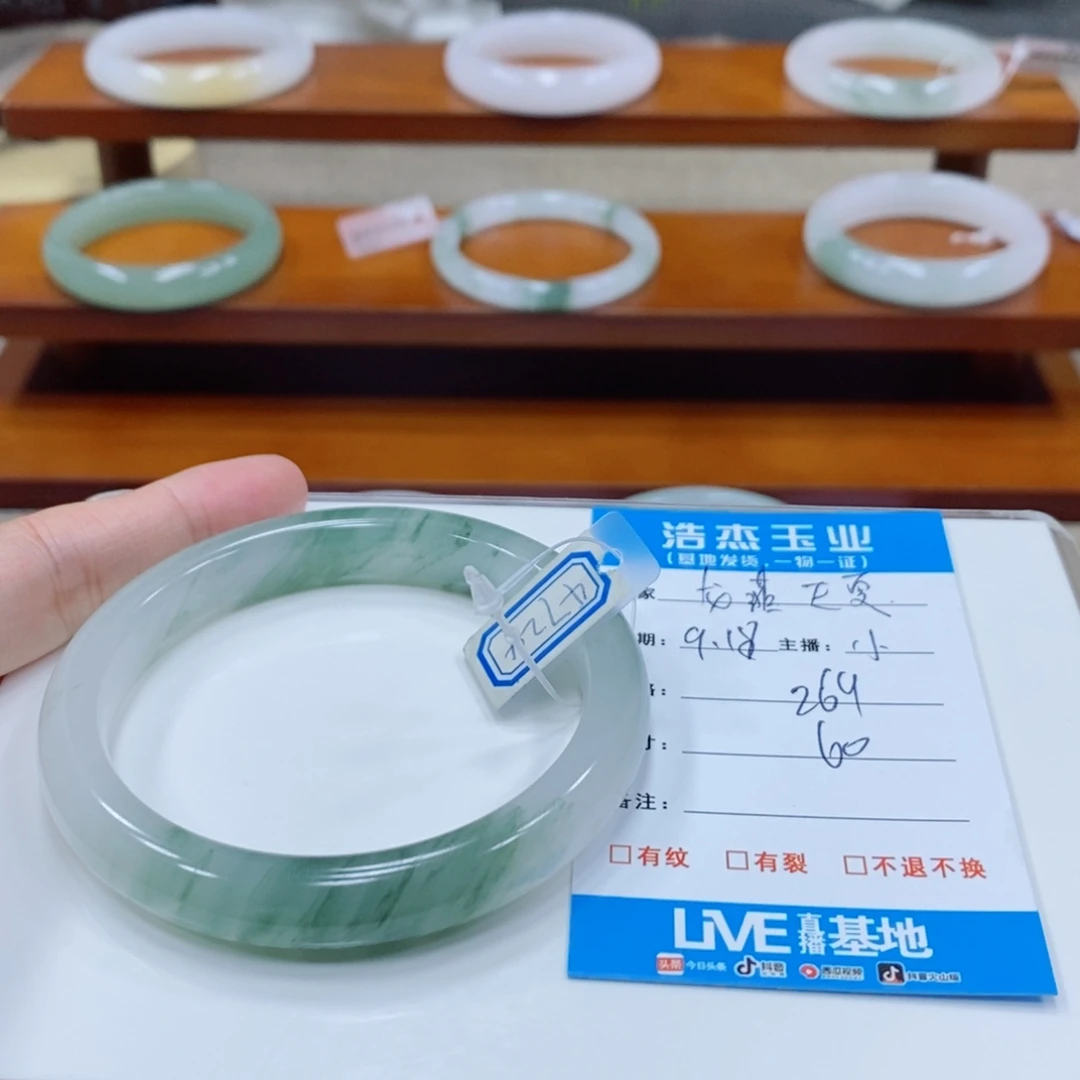 龙****未镶嵌手镯石英质玉