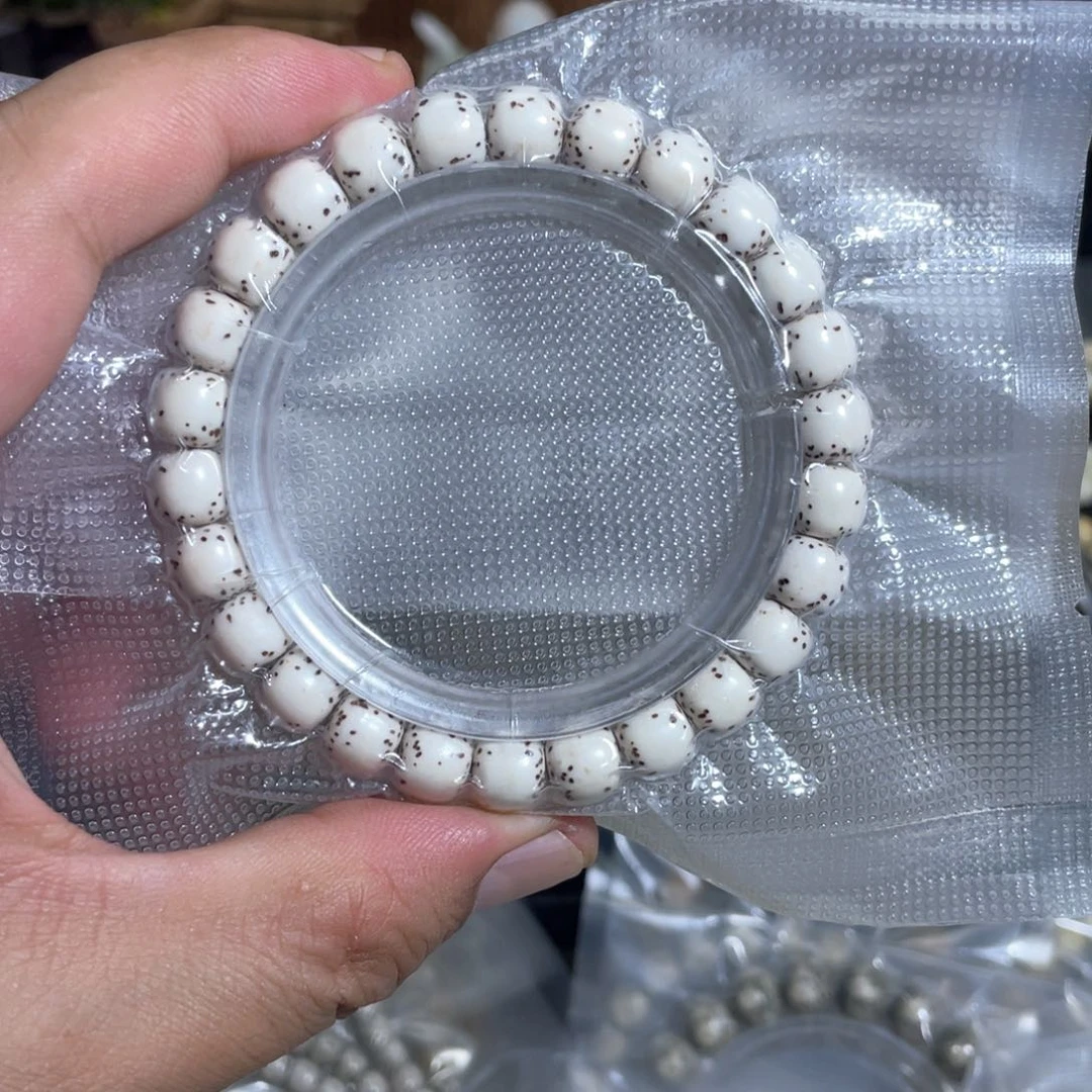 星月菩提吊坠原生态9×8河豚单圈