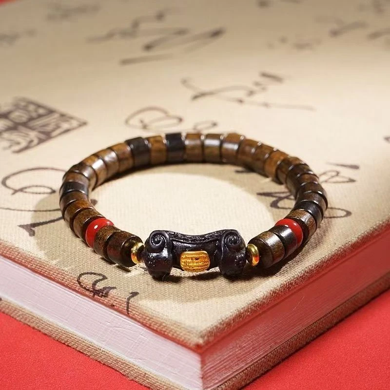 增香沉香木2 CX-006沉香木单圈手串手链（无礼盒)