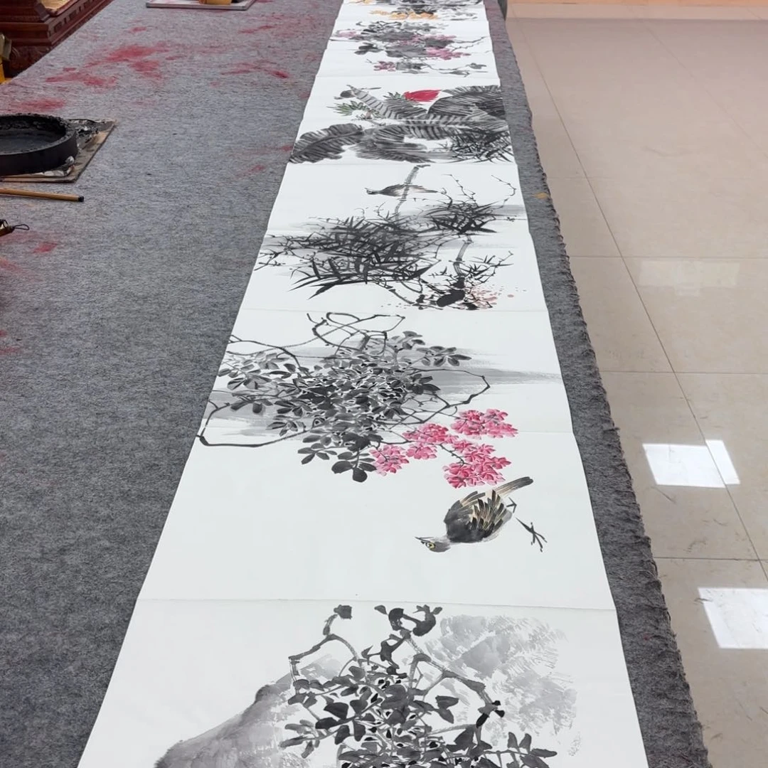 国画唐建国国画册页